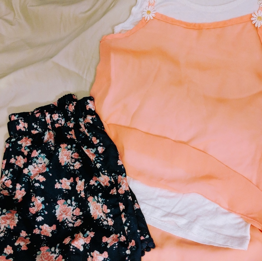 Shorts and shirt set